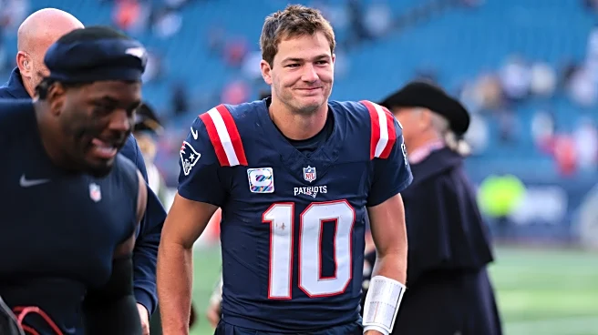 ‘MVP’ chants rain down for Drake Maye after another strong performance
