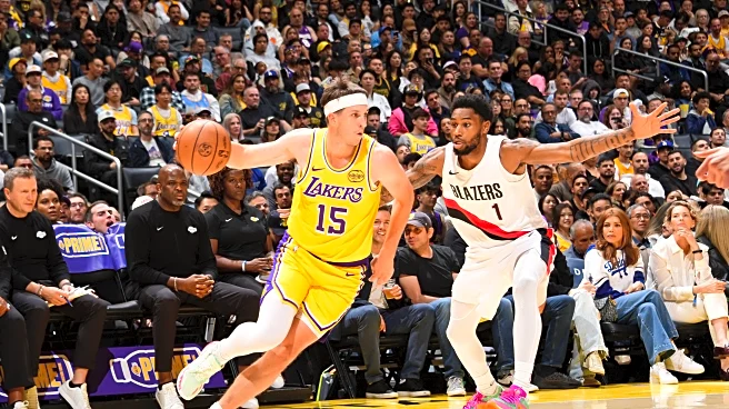 Lakers run out of gas, fall to Blazers on second night of back-to-back