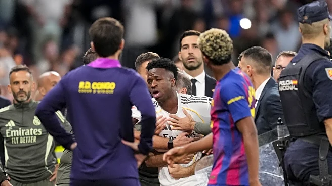 Cameras capture spat between Vinicius Junior and Lamine Yamal