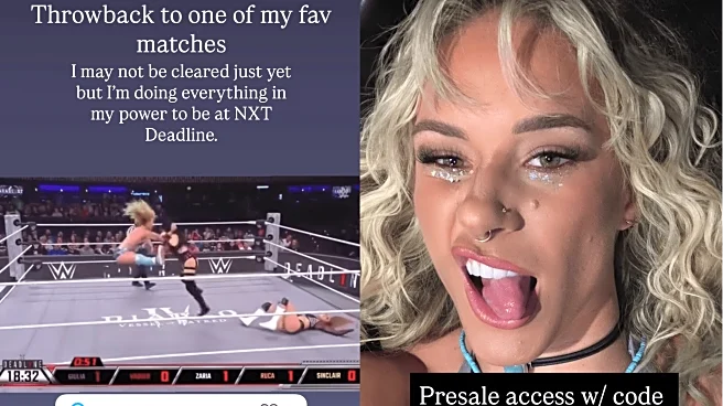 In her first statement since Zaria lost her title, Sol Ruca sells her injury