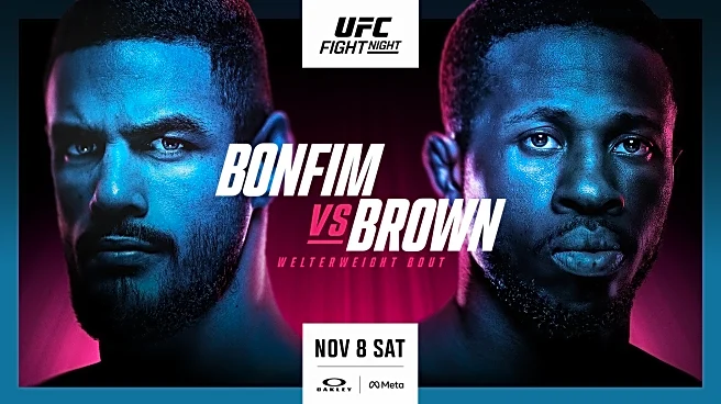 Fans celebrate ‘fire’ UFC Vegas 111 poster for ‘trash’ lineup on Nov. 8 | Bonfim vs. Brown