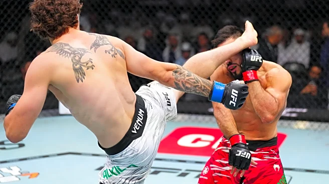 Ouch! UFC 321 fighter broke his own foot landing brutal head kick KO