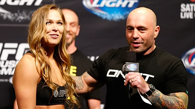 Joe Rogan catches stray during rowdy Ronda Rousey interview: ‘He’s not an expert’