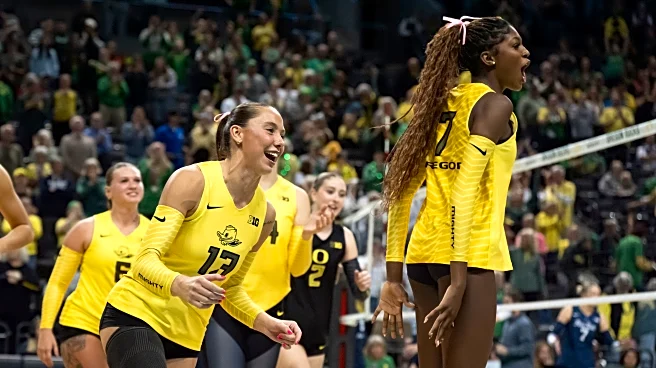 Oregon Volleyball Gets Tricked With A Washington Sweep
