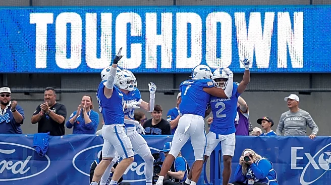 Air Force collapses after a late push losing to Army 20-17