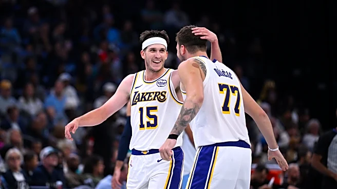 Luka Dončić and Austin Reaves are quickly forming a bromance