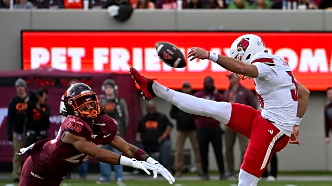 No. 16 Louisville comes from behind to beat Virginia Tech 28-16
