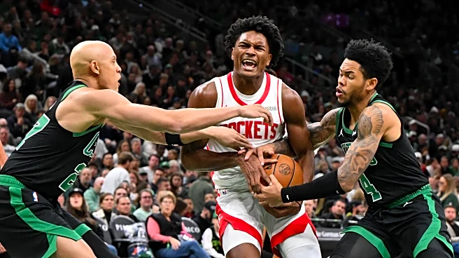 Rockets dominate Celtics, 128-101