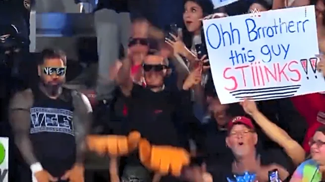 Jey Uso gives critics the middle finger after loss to CM Punk