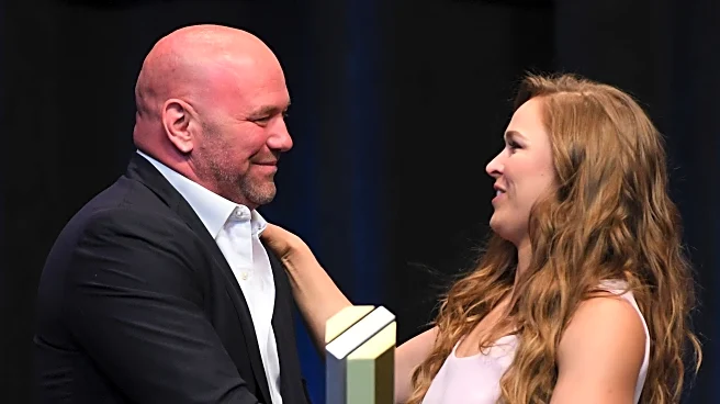 Ronda Rousey credits Dana White for UFC’s dominance: ‘Without him, it’s just three letters’