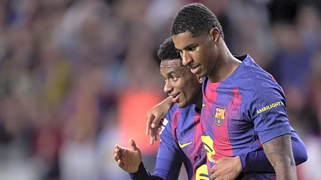 ‘I’m not entirely happy’ – Marcus Rashford makes admission after scoring in Barcelona win