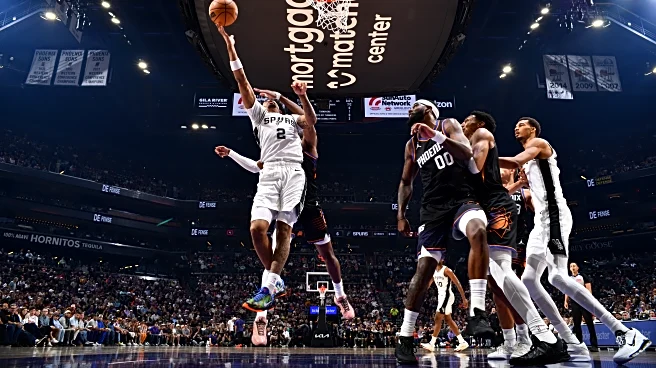 Dylan Harper exits game against Suns with calf injury