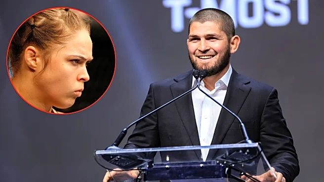 ‘Superstar’ Khabib ‘doesn’t have UFC highlight reel of getting knocked out,’ unlike ‘unhappy’ Ronda Rousey
