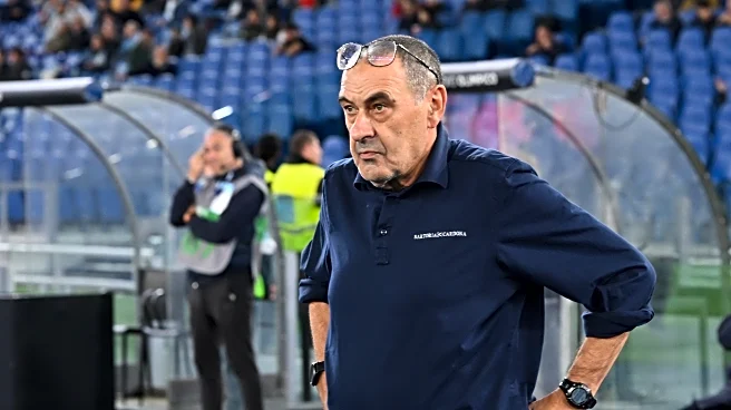 Maurizio Sarri can’t help but joke about Bayern Munich’s dominance after Lazio draw