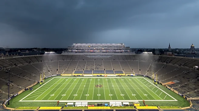 Notre Dame Fighting Irish VS Navy Midshipmen: WEATHER REPORT