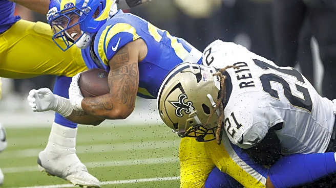 Who was the Saints’ breakout player vs. the Rams?