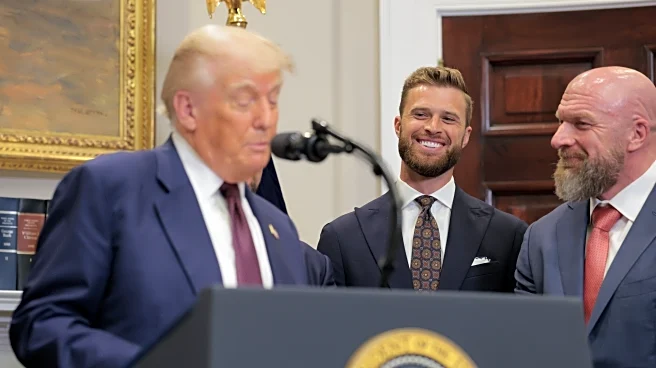 Triple H is at the White House often, says it’s full of WWE fans