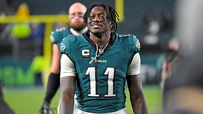 A.J. Brown is still on the Eagles’ roster after the NFL trade deadline, as expected