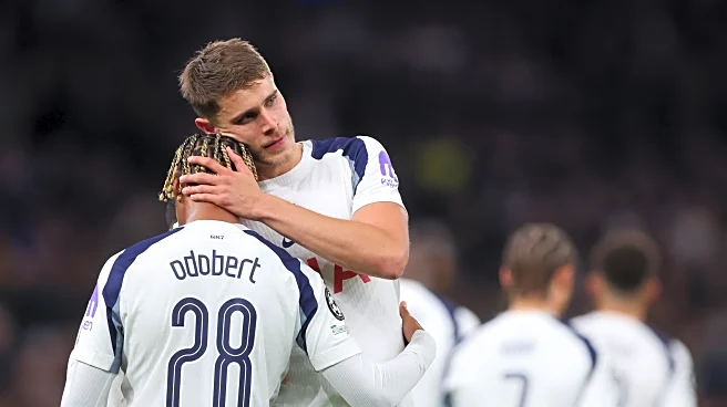 Tottenham 4-0 Copenhagen: ten man Spurs earn emphatic Champions League win behind Micky van de Ven worldy