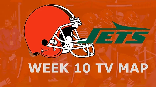 Cleveland Browns vs. New York Jets: Week 10 TV Map