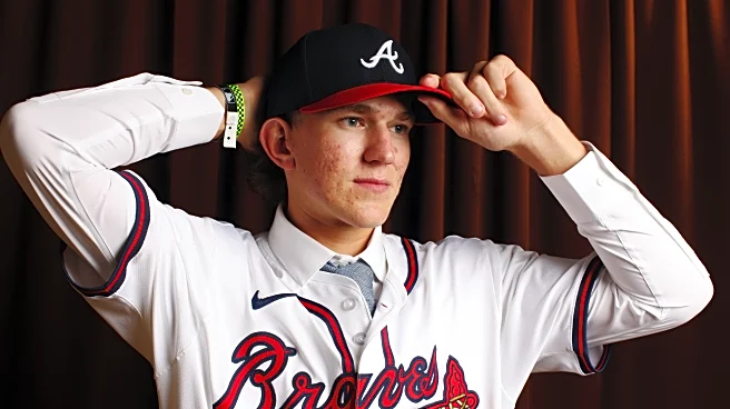 Cam Caminiti lands at the top of Baseball America’s Top 10 Braves Prospects list