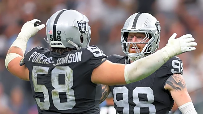 Las Vegas Raiders guard Jackson Power-Johnson is out for game