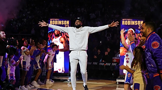 Mitchell Robinson is back and better than ever