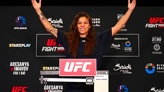 Mayra Bueno Silva explains why she dressed as a man to make weight for UFC Saudi Arabia