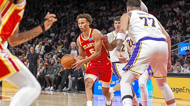 Hawks romp to comfortable victory over Lakers behind career nights from Daniels, Gueye