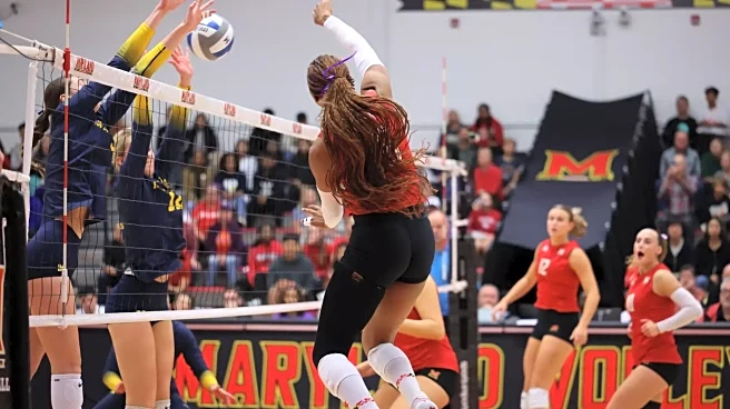 Maryland volleyball falls in straight sets to Michigan