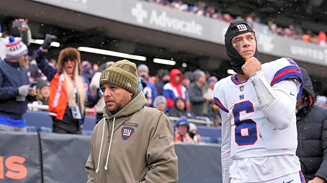 Giants QB Jaxson Dart leaves Week 10 with concussion