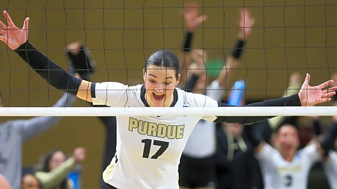 Purdue Volleyball Sits Second in the B1G