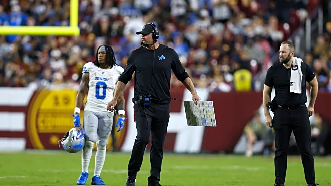 Lions coach Dan Campbell explains why he took over play calling