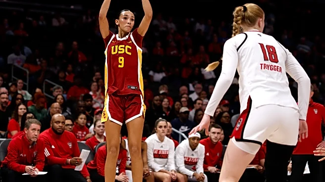 Jazzy Davidson steps into the spotlight and delivers an upset win for No. 18 USC