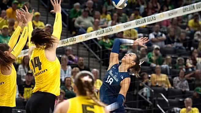 Oregon Volleyball Splits Their Home Games