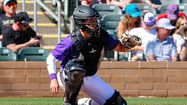 Drew Romo is still looking for his spot with the Rockies