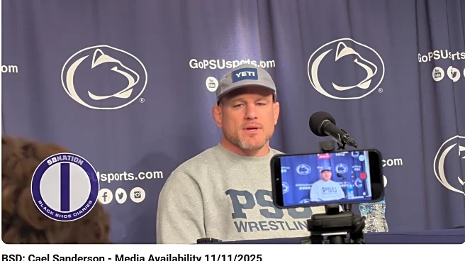 2025 111 Cael Sanderson Media Availability