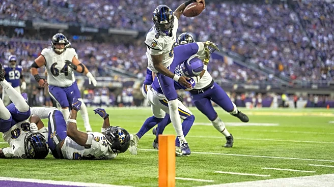 Ravens QB Lamar Jackson misses practice with knee injury