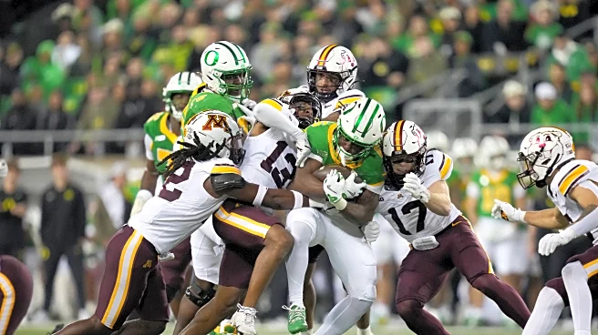 #8 Oregon overwhelms Minnesota 42-13 in Eugene
