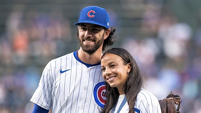 Dansby and Mallory Swanson have had their first child