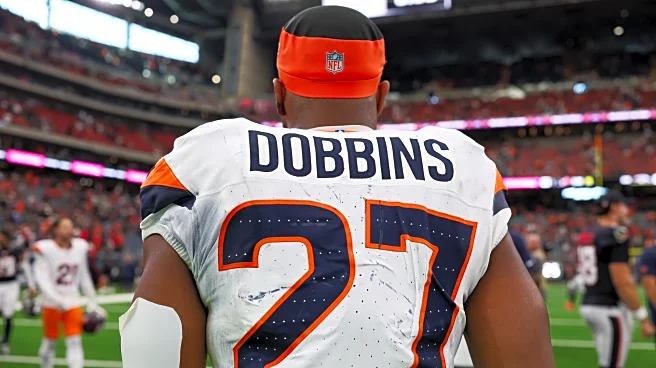 Broncos are placing RB JK Dobbins on the IR due a likely season-ending foot injury