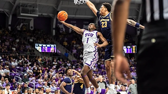 Men’s Basketball: Horned Frogs fall to Wolverines after late second-half surge