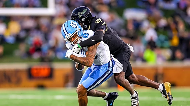 UNC failed to find the end zone in their road loss to Wake Forest