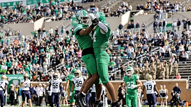 North Texas boatraces UAB 53-24, controls American destiny