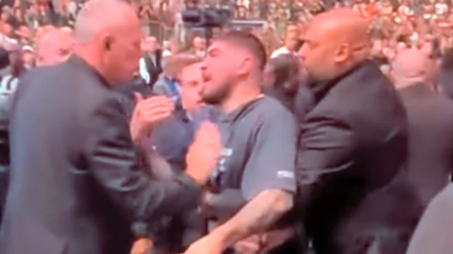 Dillon Danis mocked by fans, ejected from arena following UFC 322 brawl