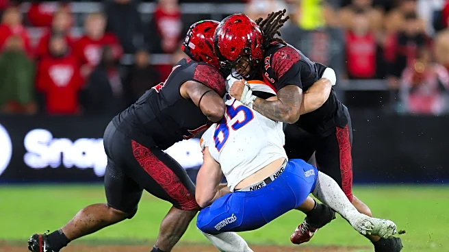 AZTEC DEFENSE CORRALS BRONCOS IN 17-7 VICTORY