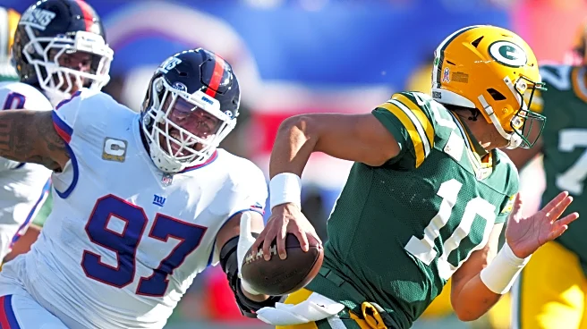 Packers QB Jordan Love leaves Giants game with shoulder injury