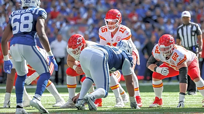 Chiefs open as favorites over the Colts in Week 12