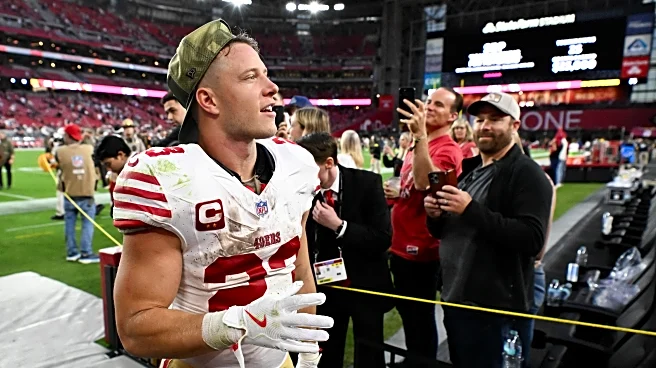Christian McCaffrey continues to pile up yards and touchdowns for the 49ers