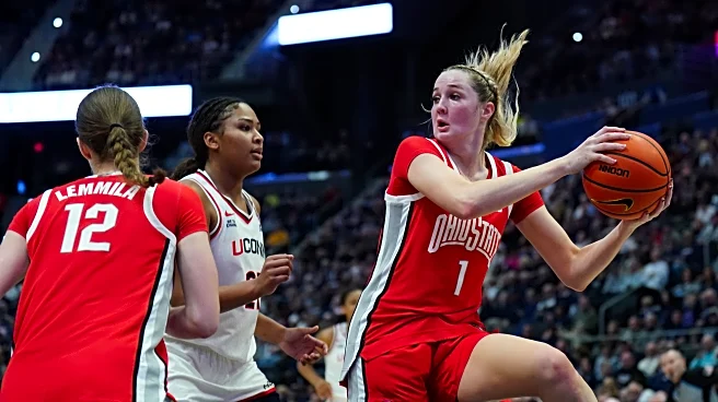 UConn exposed Ohio State post inexperience in Sunday rout